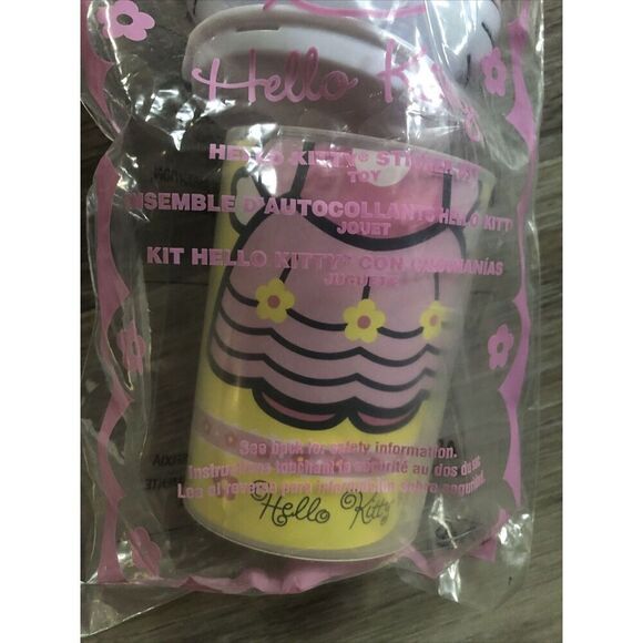 Hello Kitty McDonalds Happy Meal Sticker Kit Toy  2007 New in Package #3 - Picture 3 of 10